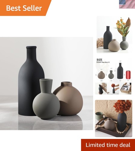 Vaso ceramica set 3 - in, di