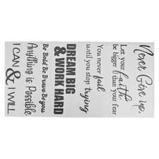 Adesivo da parete PVC elegante