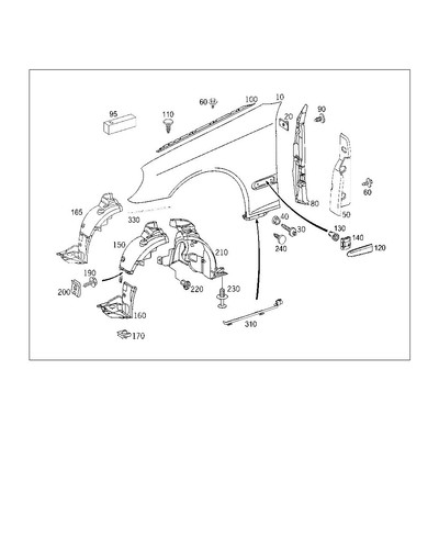 Mercedes w209 clk rivestimento - mercedes,
