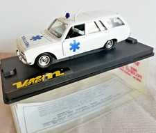 Raro Solido Verem 1:43 Peugeot 504 Break Ambulanza Medico Rif. 208