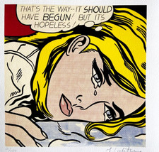 Roy Lichtenstein Litografia