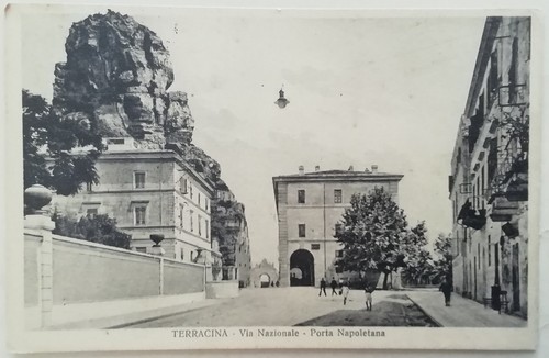 Cartolina terracina porta - cartolina,