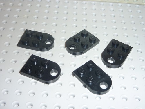 Lego black plate - x,