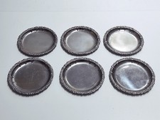 Sottobicchieri 6 in metallo
