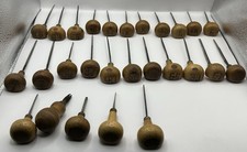 27 strumenti per incisione, vari, E. C. Muller, Dixon, Stati Uniti, gioielliere/orologiaio