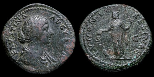 Faustina sesterzio ivnoni - faustina,