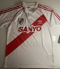 Maglia Vintage River Plate 1992-93 Ortega Tg.L