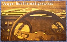Brochure vendita auto sportive MORGAN 4/4 & PLUS 8 1970 GAMMA
