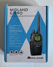 MIDLAND G7 PRO - dual band PMR446/LPD TRANSCEIVER