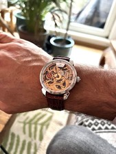 Orologio scheletro meccanico