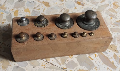 Scatola antica legno con - legno,