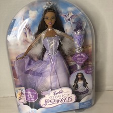 Barbie e la magia di Pegaso Principessa Annika bambola afroamericana G8400 NOS
