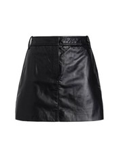 🔥Minigonna In Pelle Max&Co By Max Mara🔥Leather Miniskirt Volga 38IT_36FR_32DE