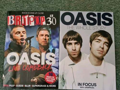 Oasis large magazines brit - oasis,