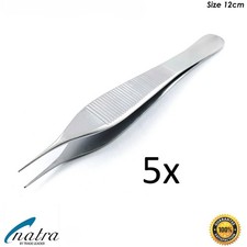 5x MICRO Pinzette 12 cm 1x2