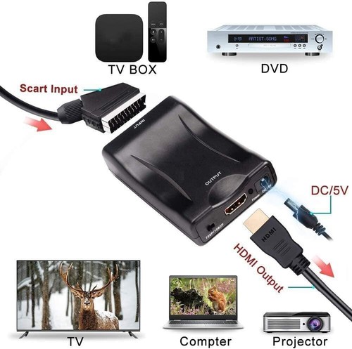 Convertitore scart hdmi - a,