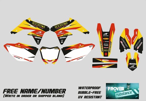 Kit grafica suzuki rmz450 - grafica, 2008