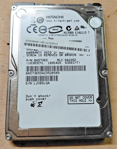 Hard disk hitachi travelstar - disk,