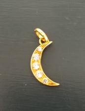 CIONDOLO PENDENTE LUNA COLLANA