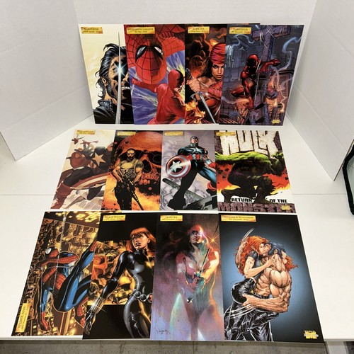 2001 marvel master prints set - marvel,