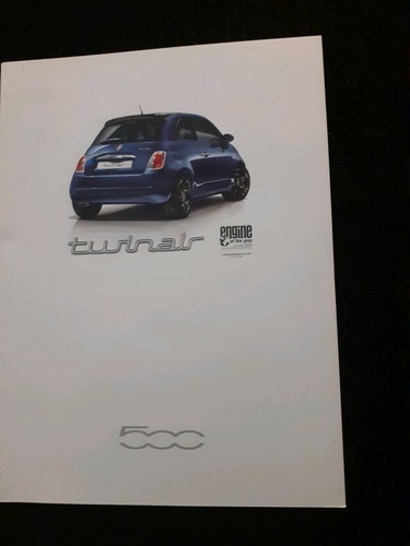 Dépliant fiat 5oo - dépliant,