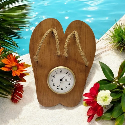 Infradito orologio legno - orologio,