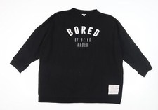 Felpa maglione OVS unisex nera