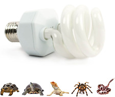 Lampada Spot UVB UVA 5% Riscaldante per Terrario Rettili Tartarughe