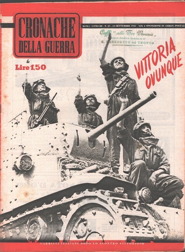 Rivista cronache della - cronache, guerra