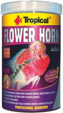 Tropical Flower Horn Adult Pellet 1000 ml Ciclidi Mangime per Pesci