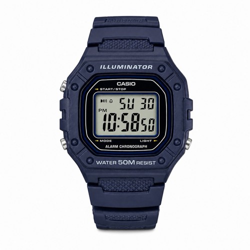 Orologio casio 218h 2avef - casio, w-218h-2avef