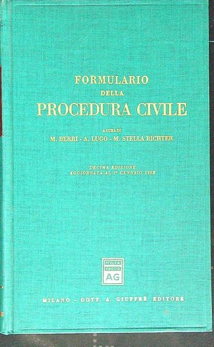 Formulario della procedura - della,