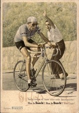 Cartolina vintage ciclismo