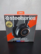SteelSeries Arctis Nova 3 Cuffie da Gioco Sovrauricolare - Nero