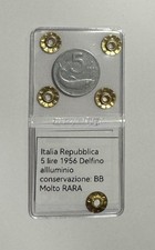 Regno d'Italia 5 lire 1956