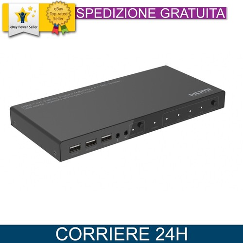 Switch hdmi 4x1 4k 60hz - hdmi, 4k@60hz