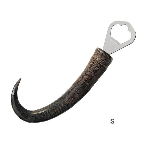 Apribottiglie vero corno - , di