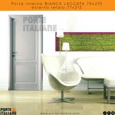 Porta interna BIANCA LACCATA