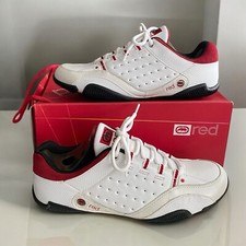 Scarpe Red by Marc Ecko donna 10 sneakers pelle bianca 26008 eleganti stringate