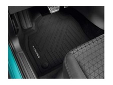 Tappetini in gomma anteriori originali VW T-Cross tappetini in gomma neri 2GM061502 82V