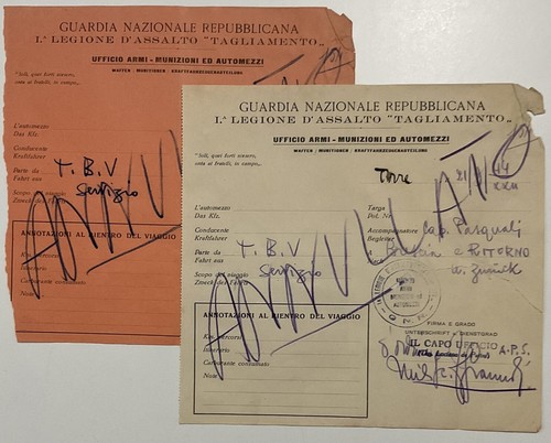 Rsi gnr legione - legione, tagliamento