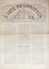 Giornale - L'Arte Drammatica