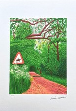 DAVID HOCKNEY - L'arrivo della