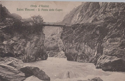 Cartolina saint vincent valle - ,