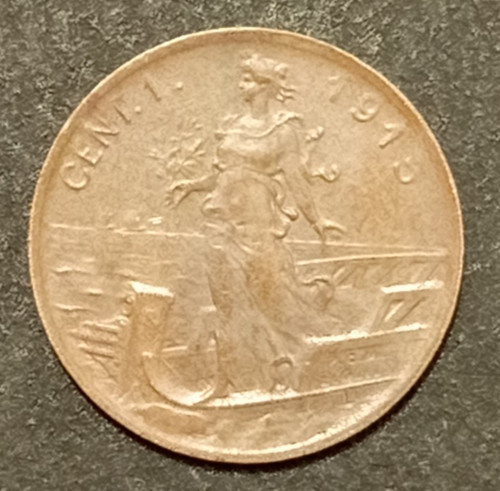 Centesimo lire prora 1915 - 1,