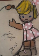 "Bimba con uovo" di Alda Besso - Moglie di Golia(Eugenio Colmo) - 