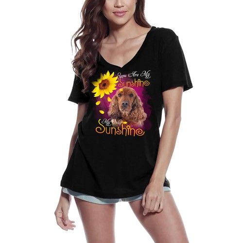 Donna maglietta con scollo v - donna,