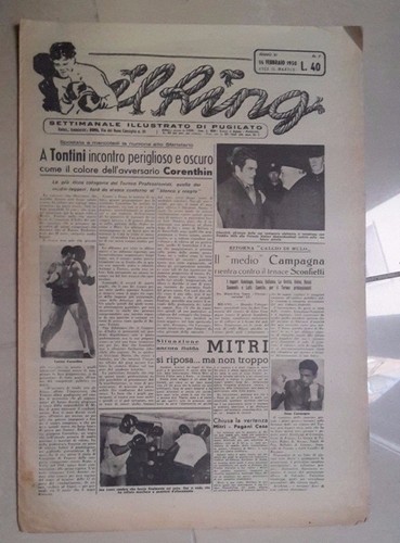 Giornale ring pugilato - il,