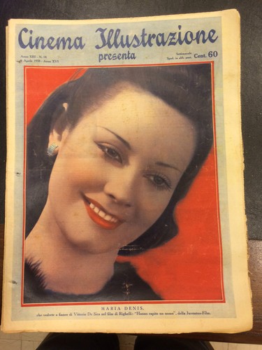 Cinema illustrazione 1938 xiii - cinema,