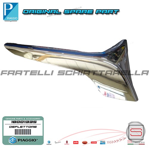 Deflettore cromato bordo scudo - bordo,